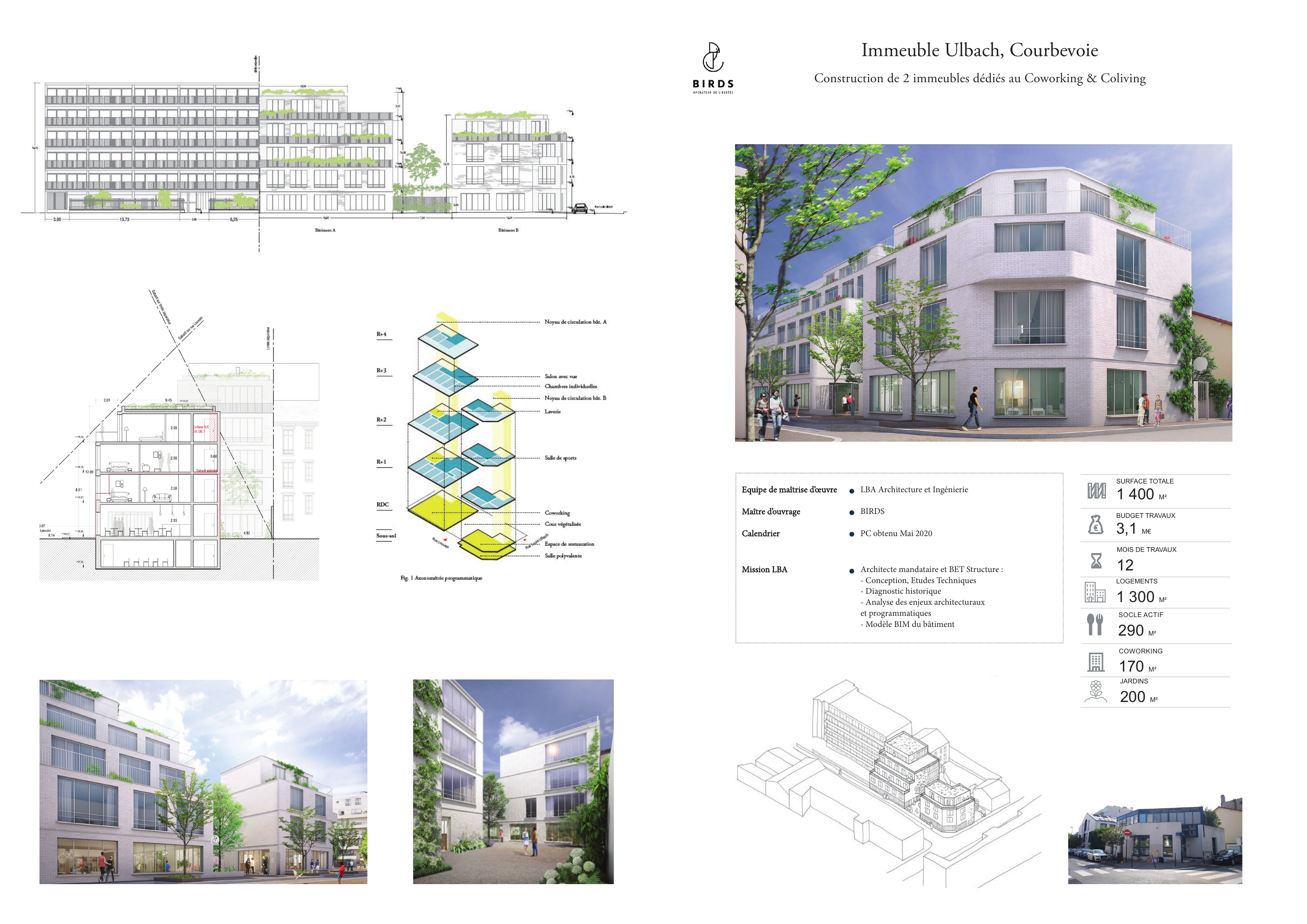 Immeuble Ulbach, Courbevoie
