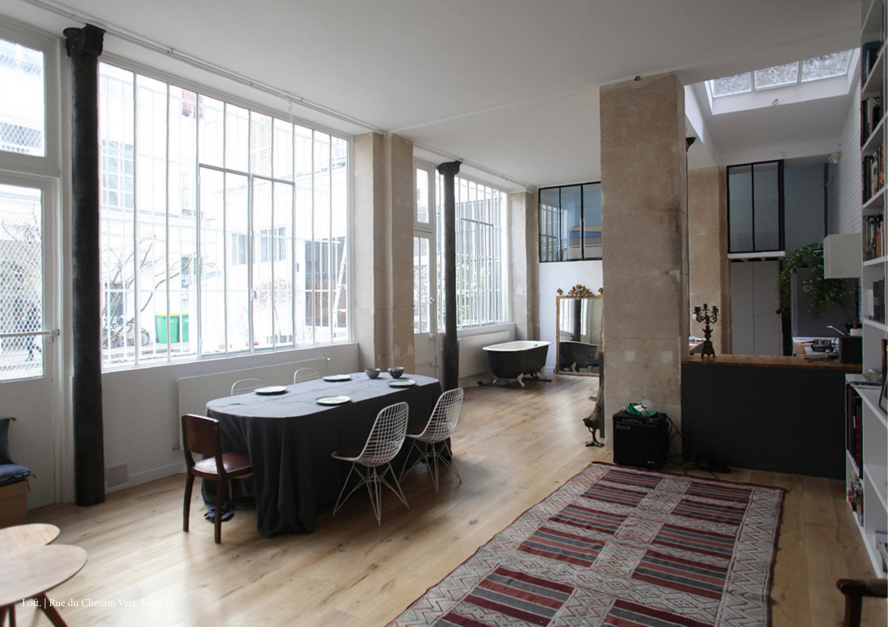 Réhabilitation atelier d'artiste — vue 2