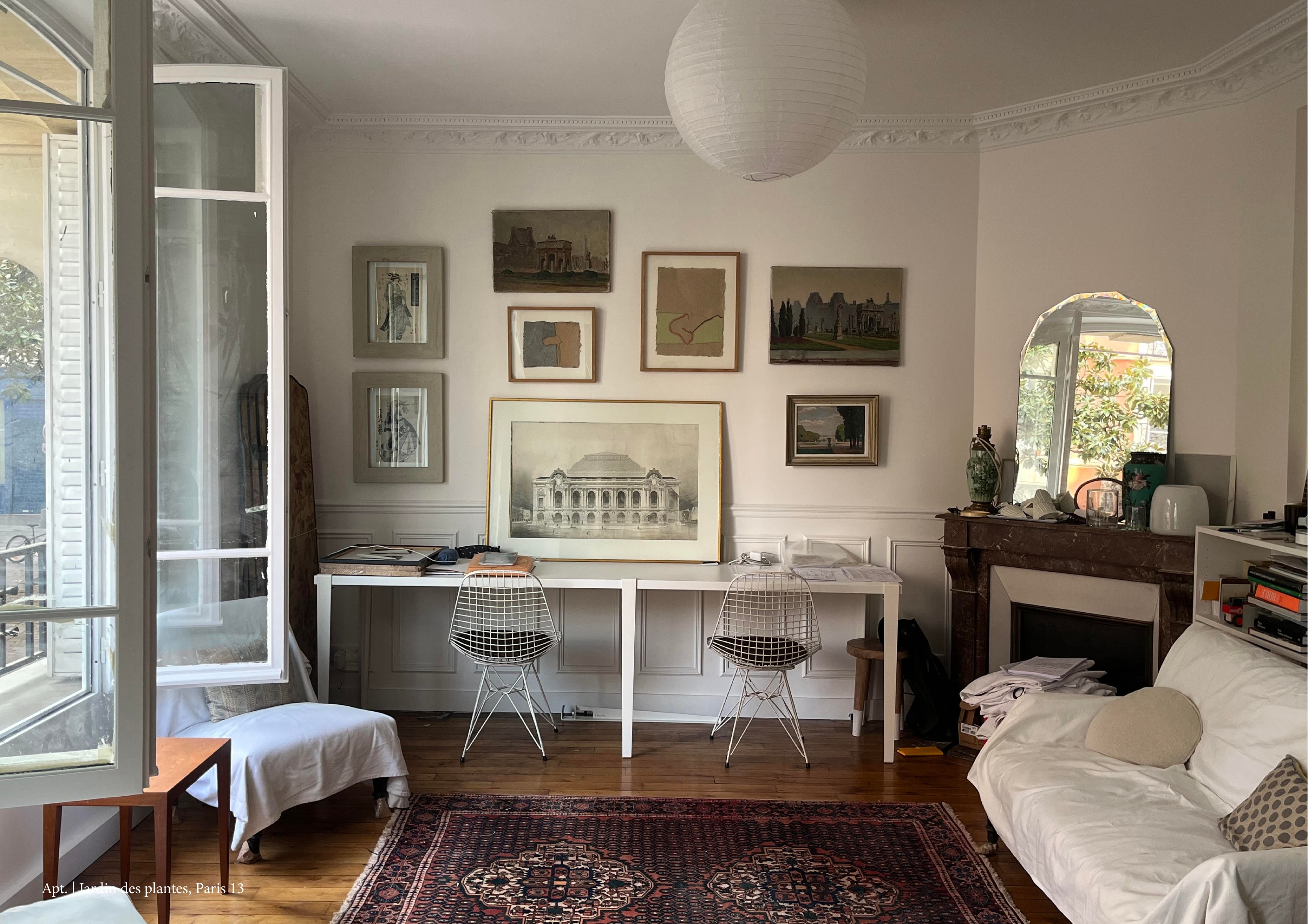 Rénovation APT. parisien 1920's — vue 2