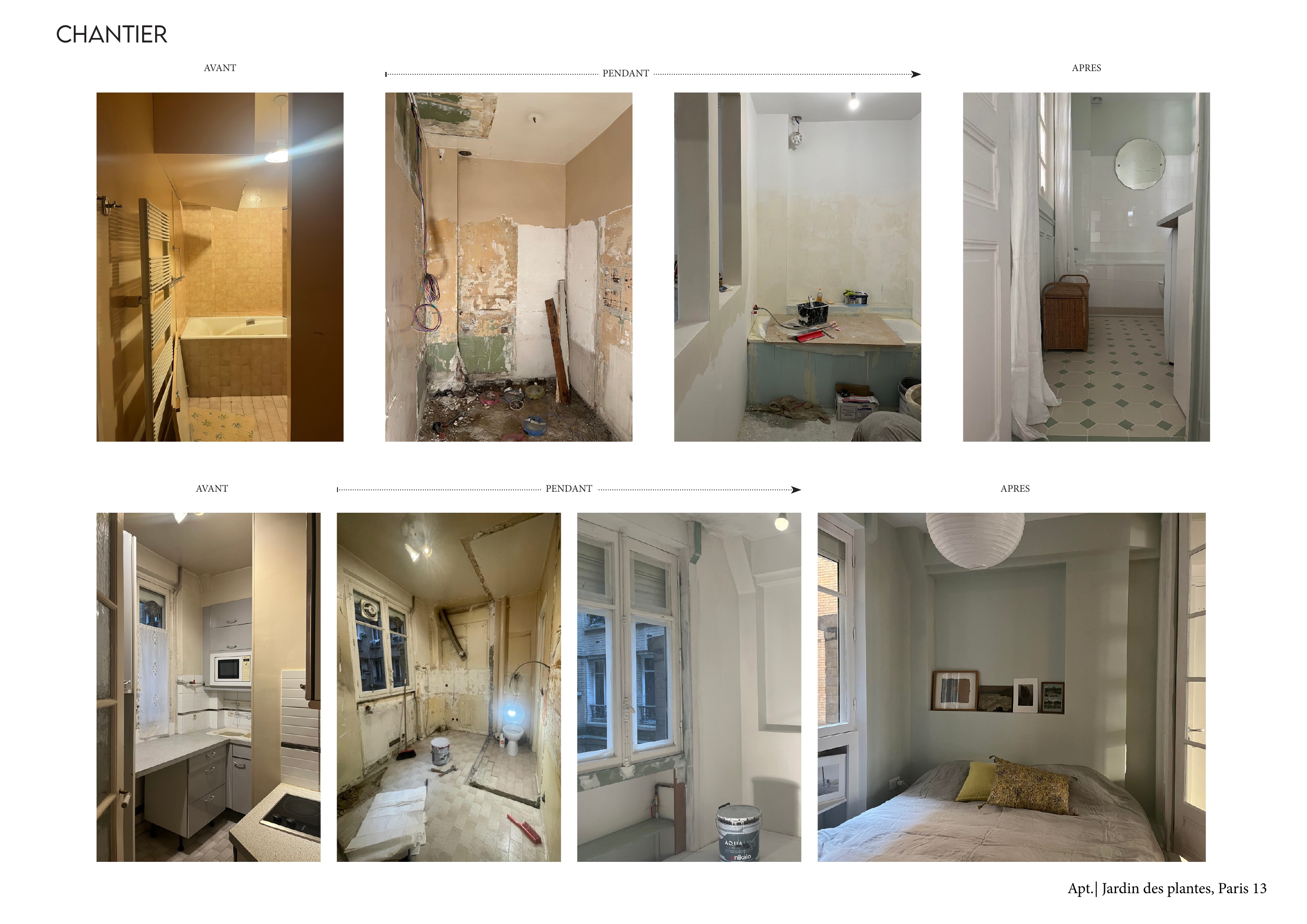 Rénovation APT. parisien 1920's — vue 5