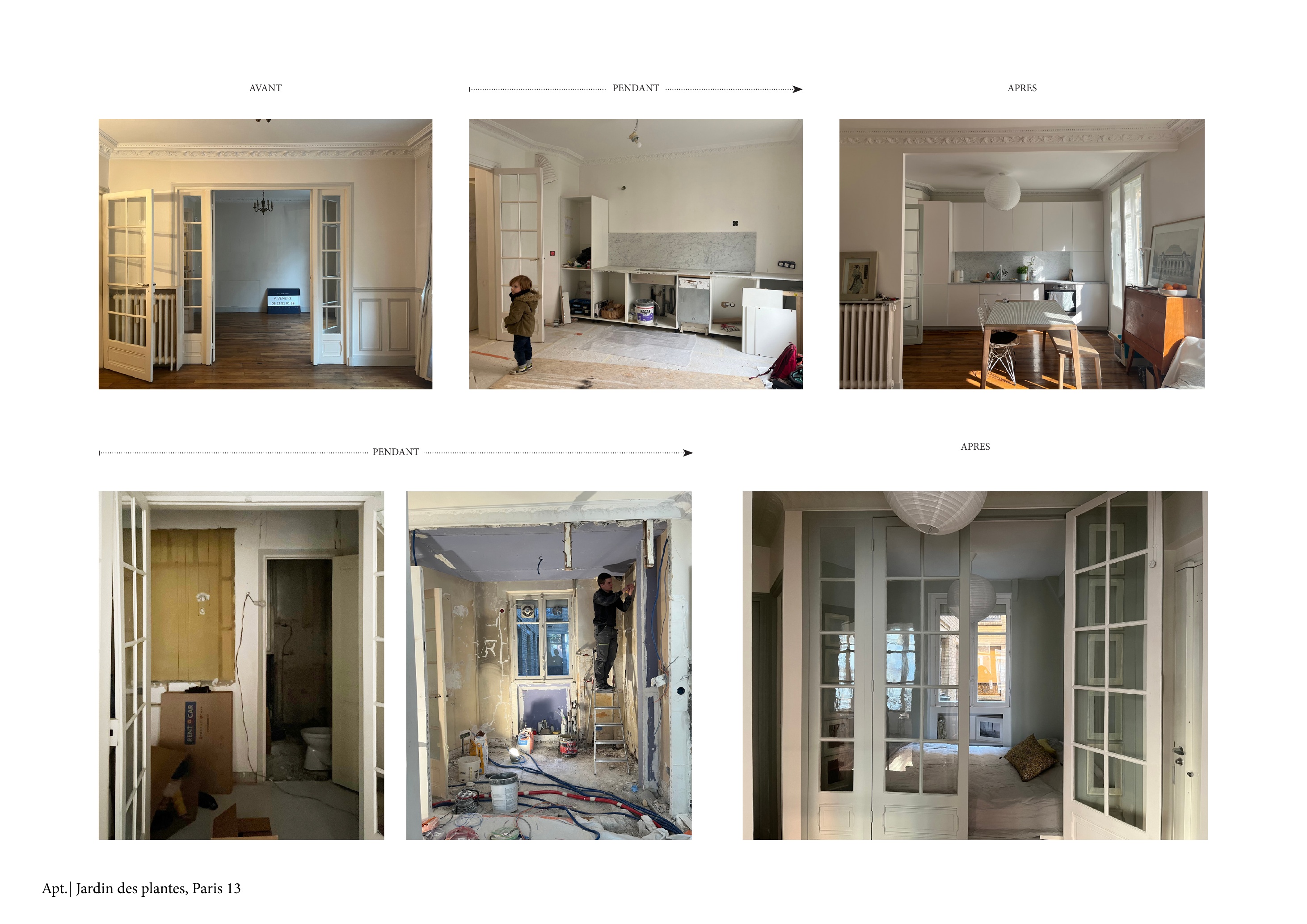 Rénovation APT. parisien 1920's — vue 6