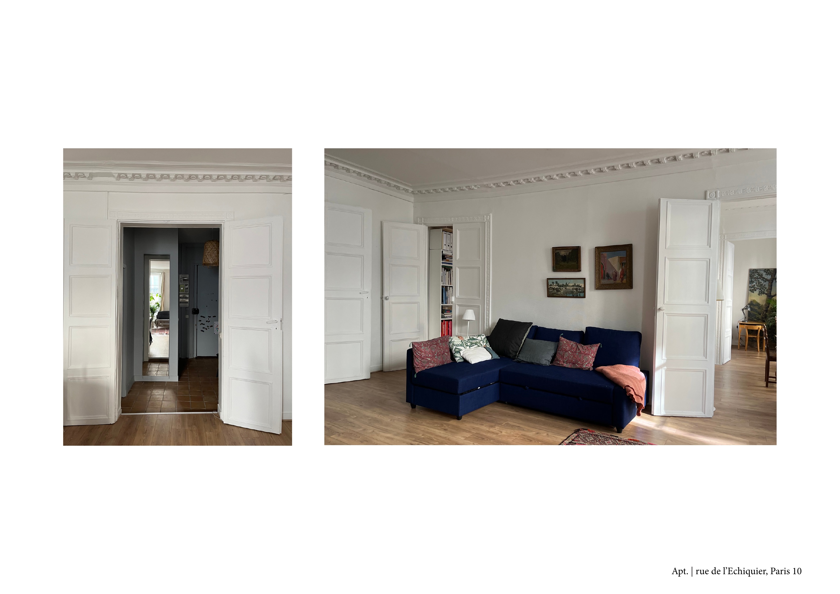 Décoration apt. parisien directoire — vue 3