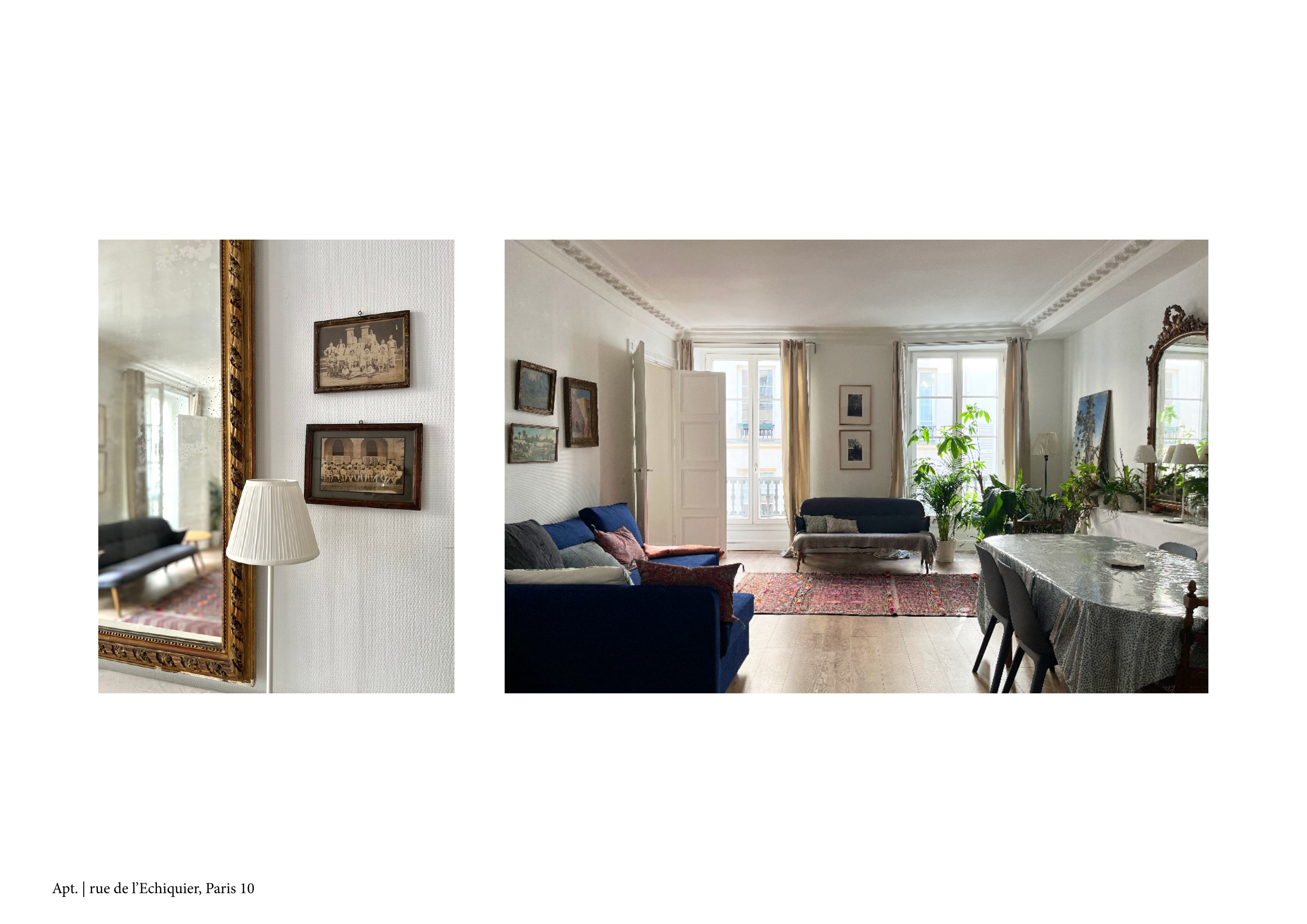 Décoration apt. parisien directoire — vue 4