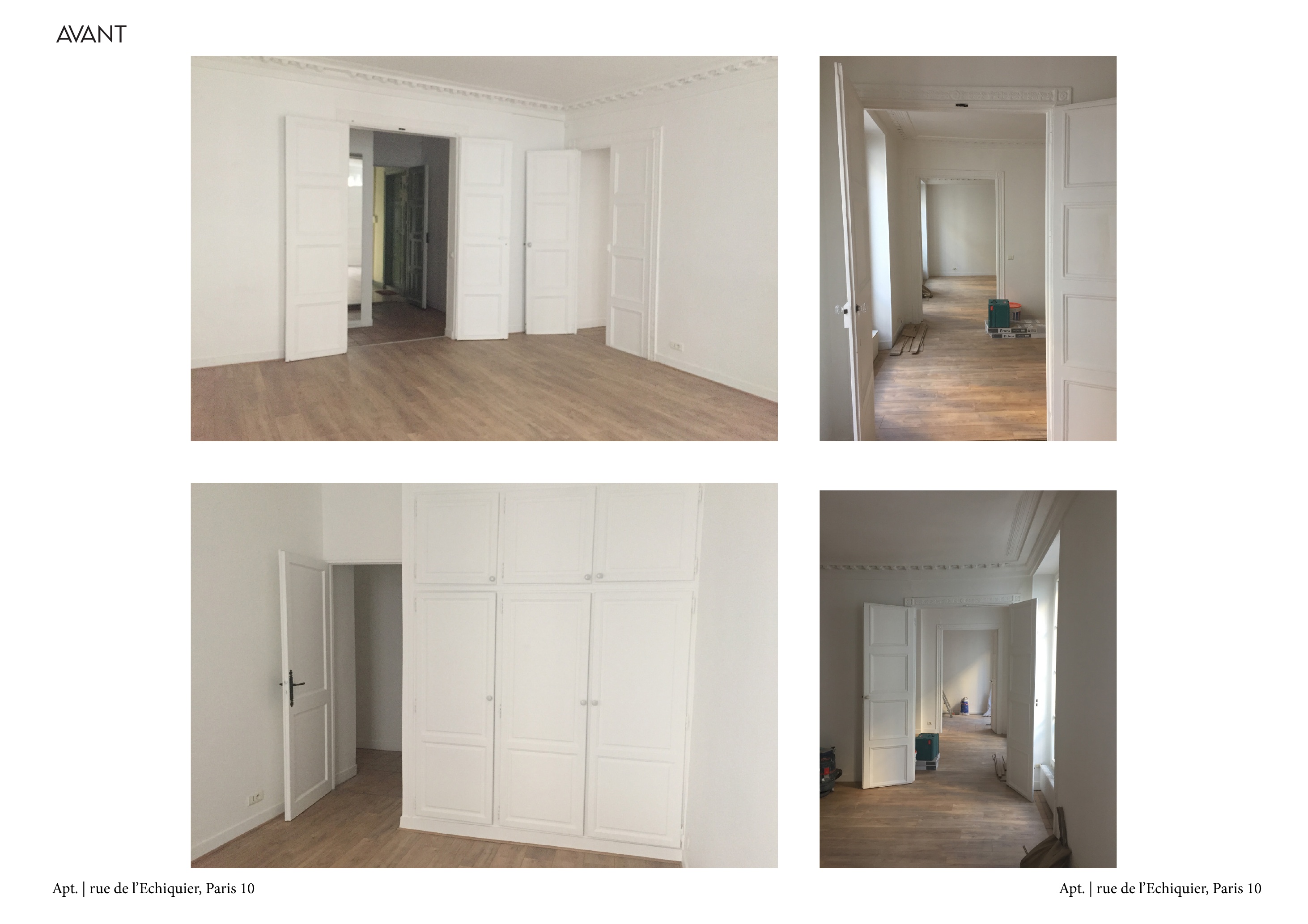 Décoration apt. parisien directoire — vue 6